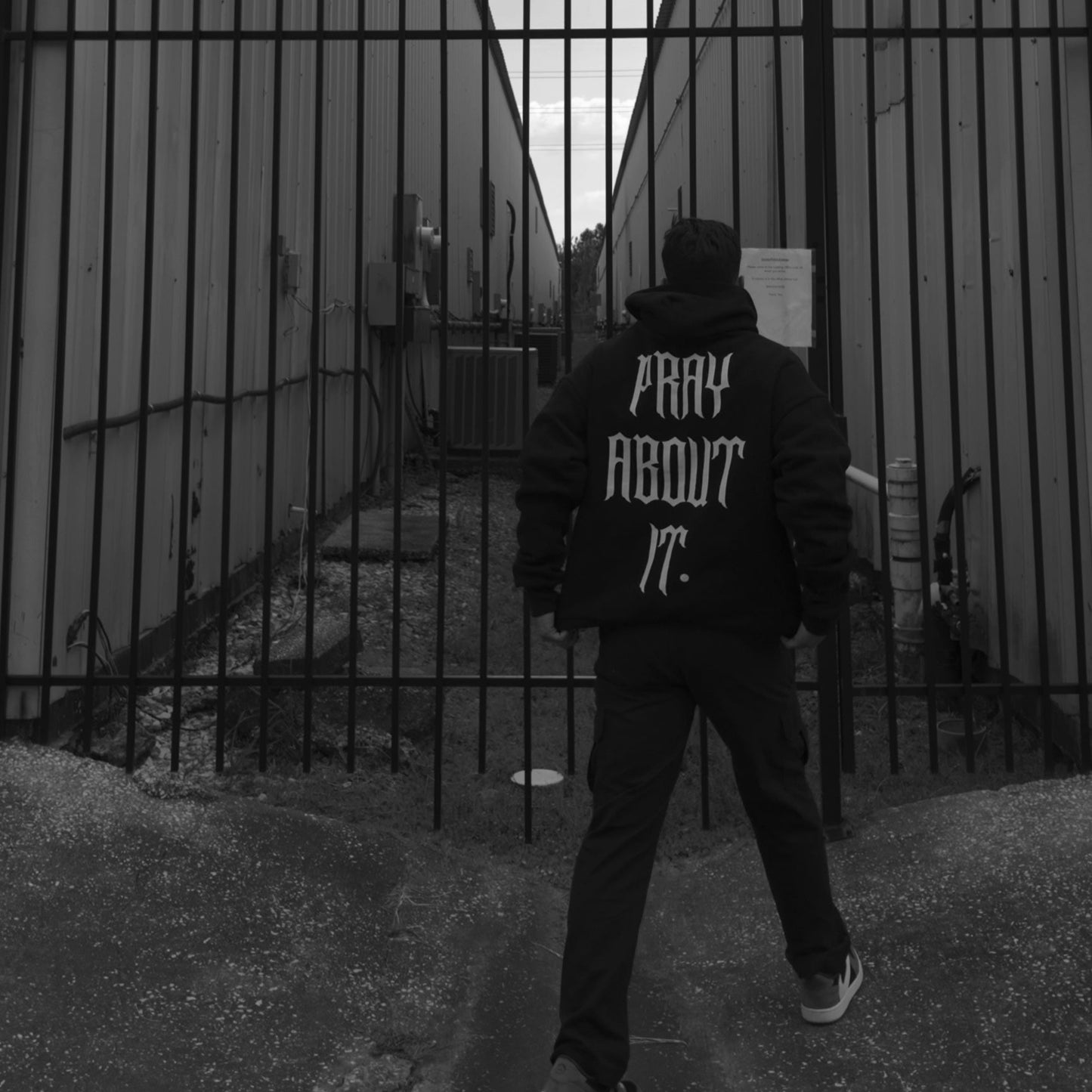 "Pray About It" Oversized Hoodie