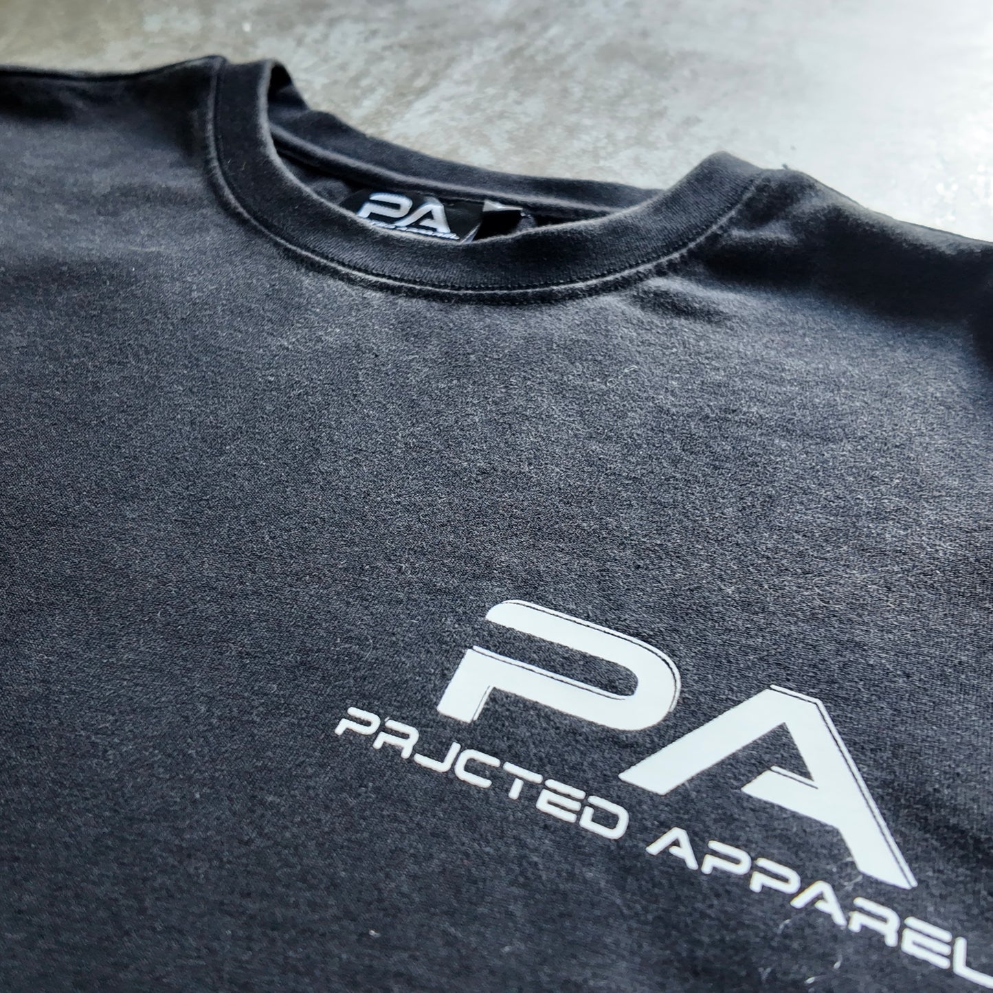 "God With Us" Acid Wash Oversized Tee