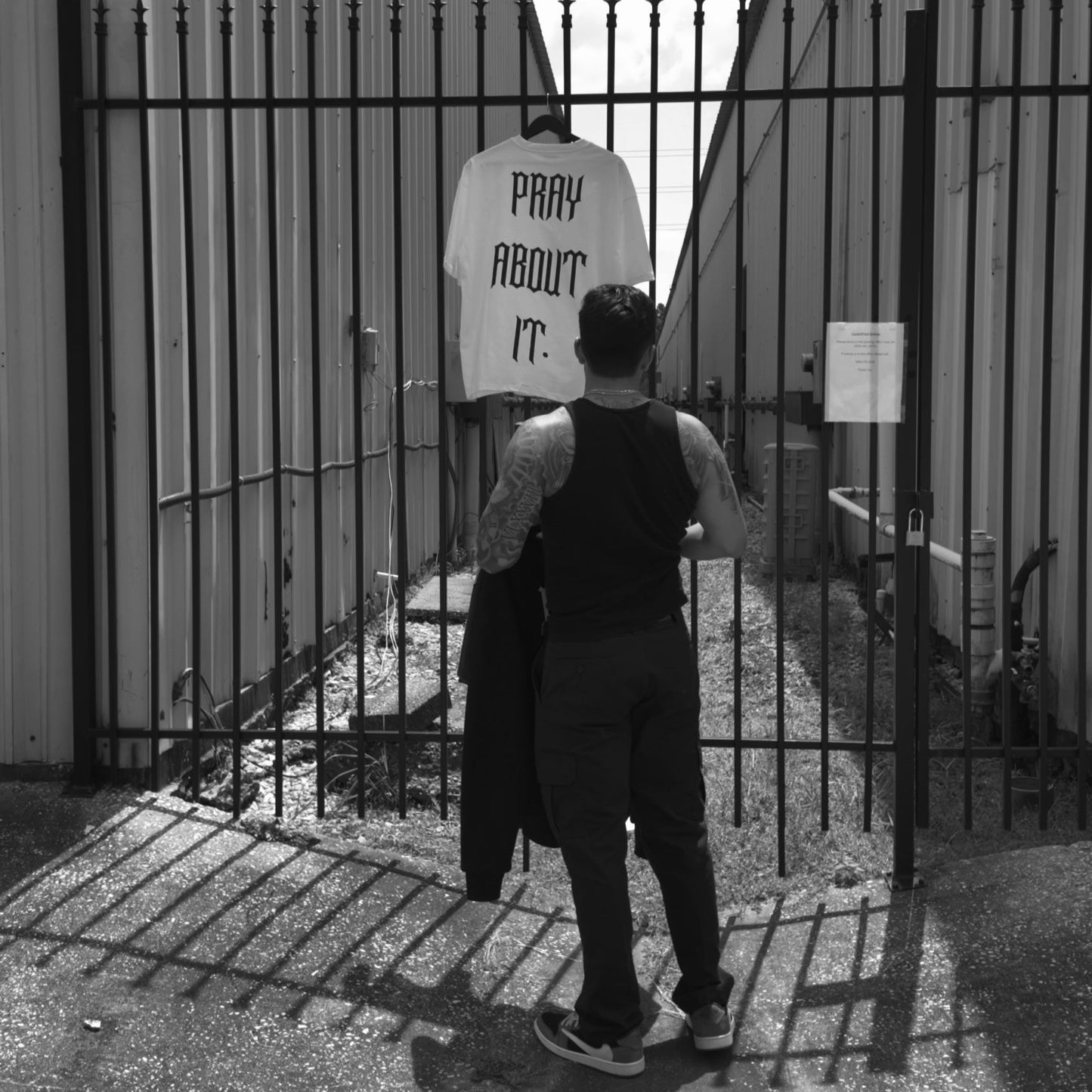 "Pray About It" Oversized Tee